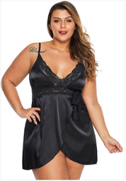 Sexy Stretch Satin Plus Size12-22 Pajamas Plus Polished Pros