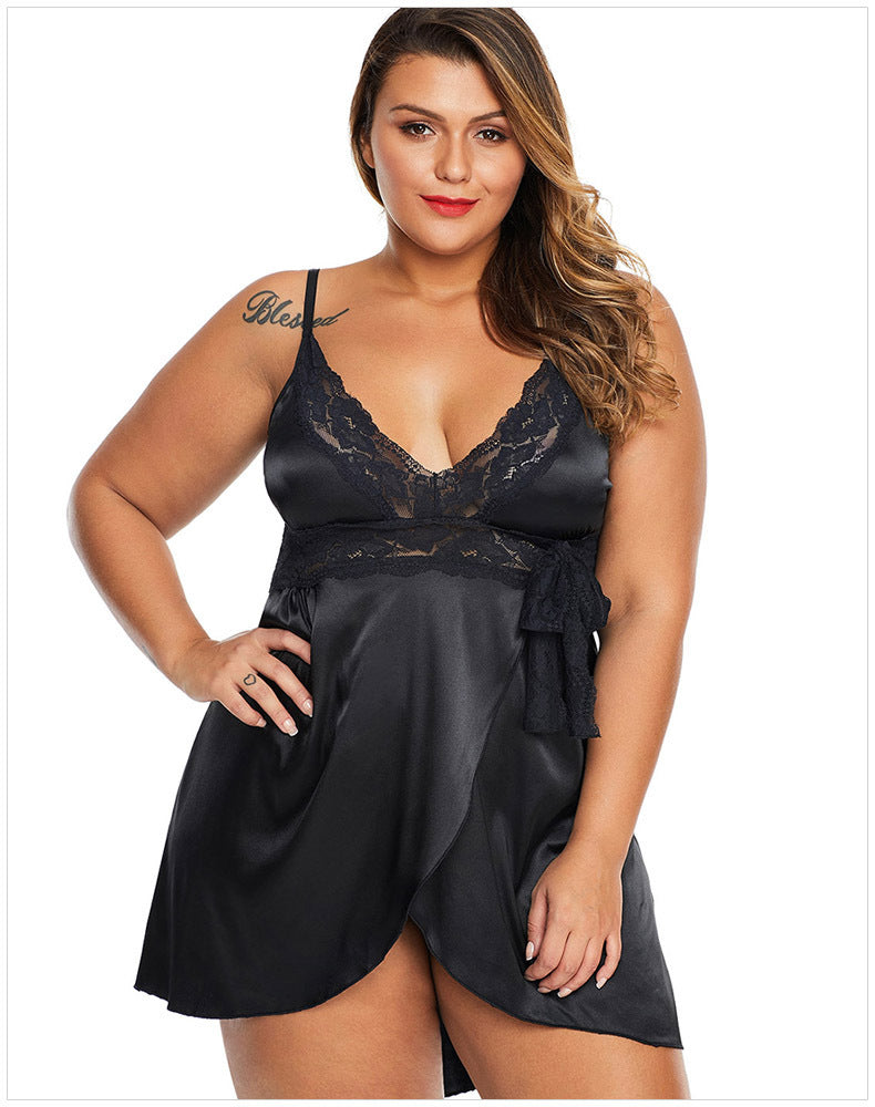 Sexy Stretch Satin Plus Size12-22 Pajamas Plus Polished Pros