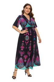 Plus Size 14-20 European American Dress Plus Polished Pros