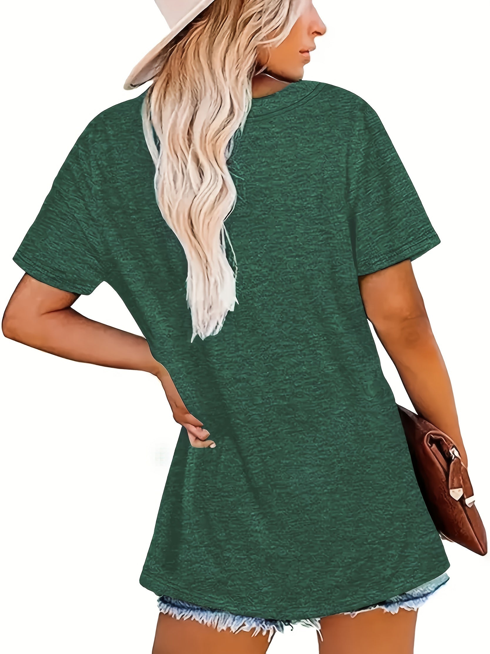 Women's Plus Size Letter Print T-Shirt Plus Polished Pros