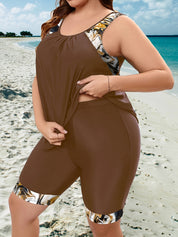 Modest Tankini Set - Women's Plus Plus Polished Pros