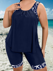 Modest Tankini Set - Women's Plus Plus Polished Pros