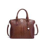 Crocodile Pattern Tote Bag – Stylish Office Essential