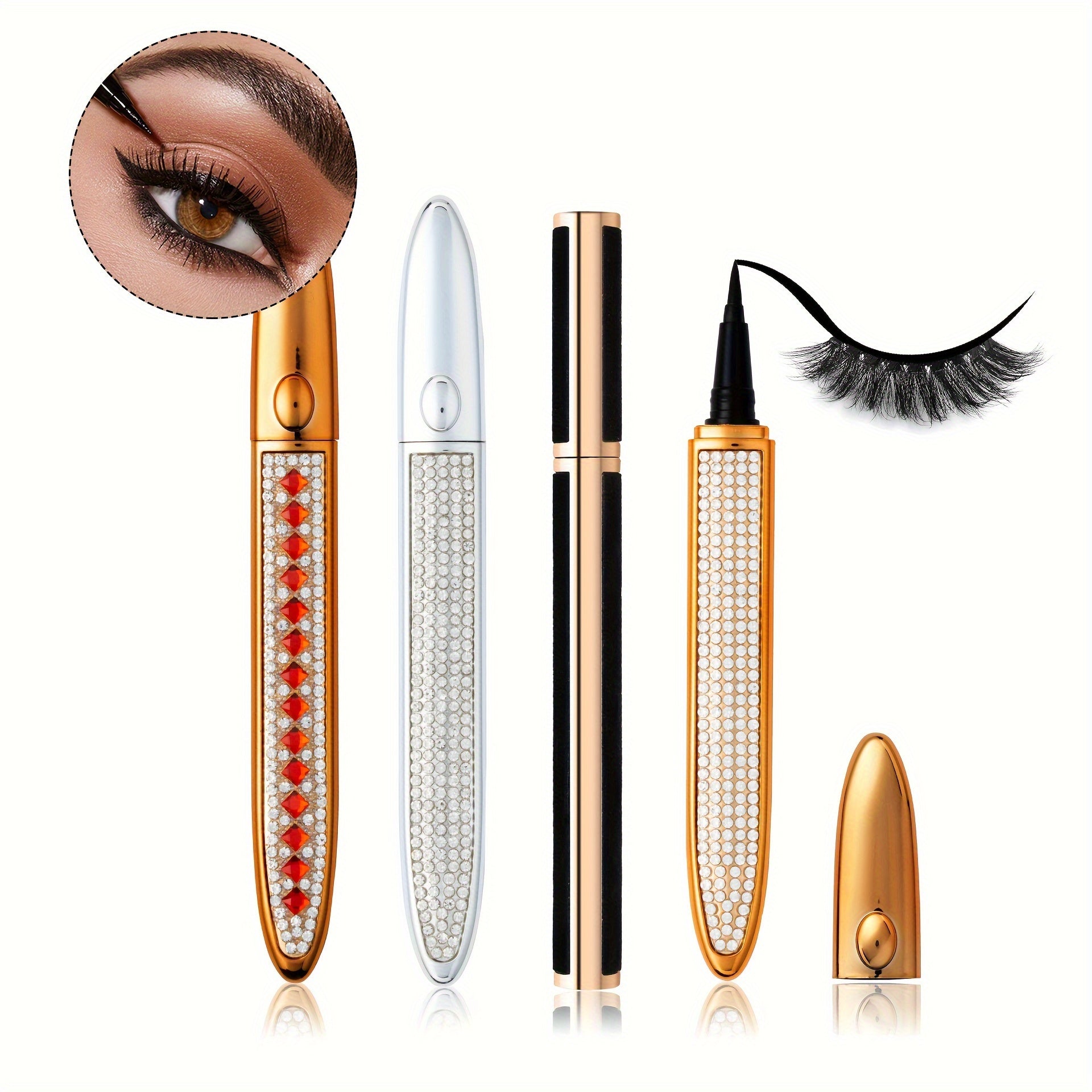 2-in-1 Eyeliner & Lash Adhesive Pen - Long-lasting