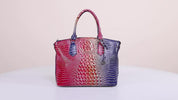 Crocodile Pattern Tote Bag – Stylish Office Essential