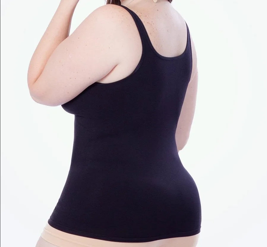 Seamless Slimming Tank Body Shaper with Pads