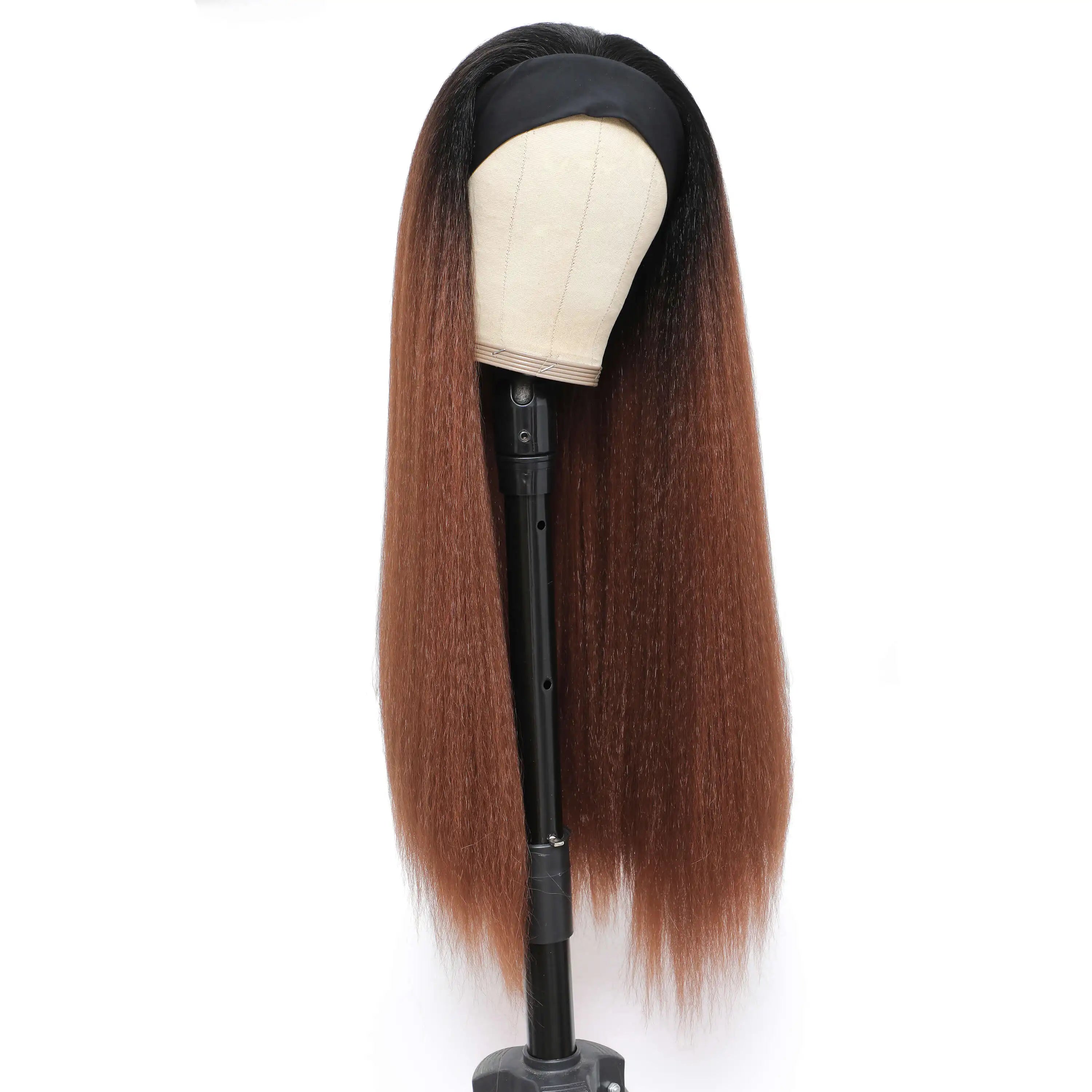 Long Yaki Straight Headband Wig - Easy Wear