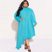 Plus Size Chiffon Long Dress Plus Polished Pros