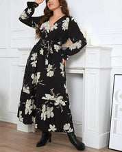 Plus Size Floral Maxi Dress - Sizes 14-20 Plus Polished Pros