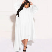 Plus Size Chiffon Long Dress Plus Polished Pros