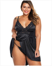 Sexy Stretch Satin Plus Size12-22 Pajamas Plus Polished Pros