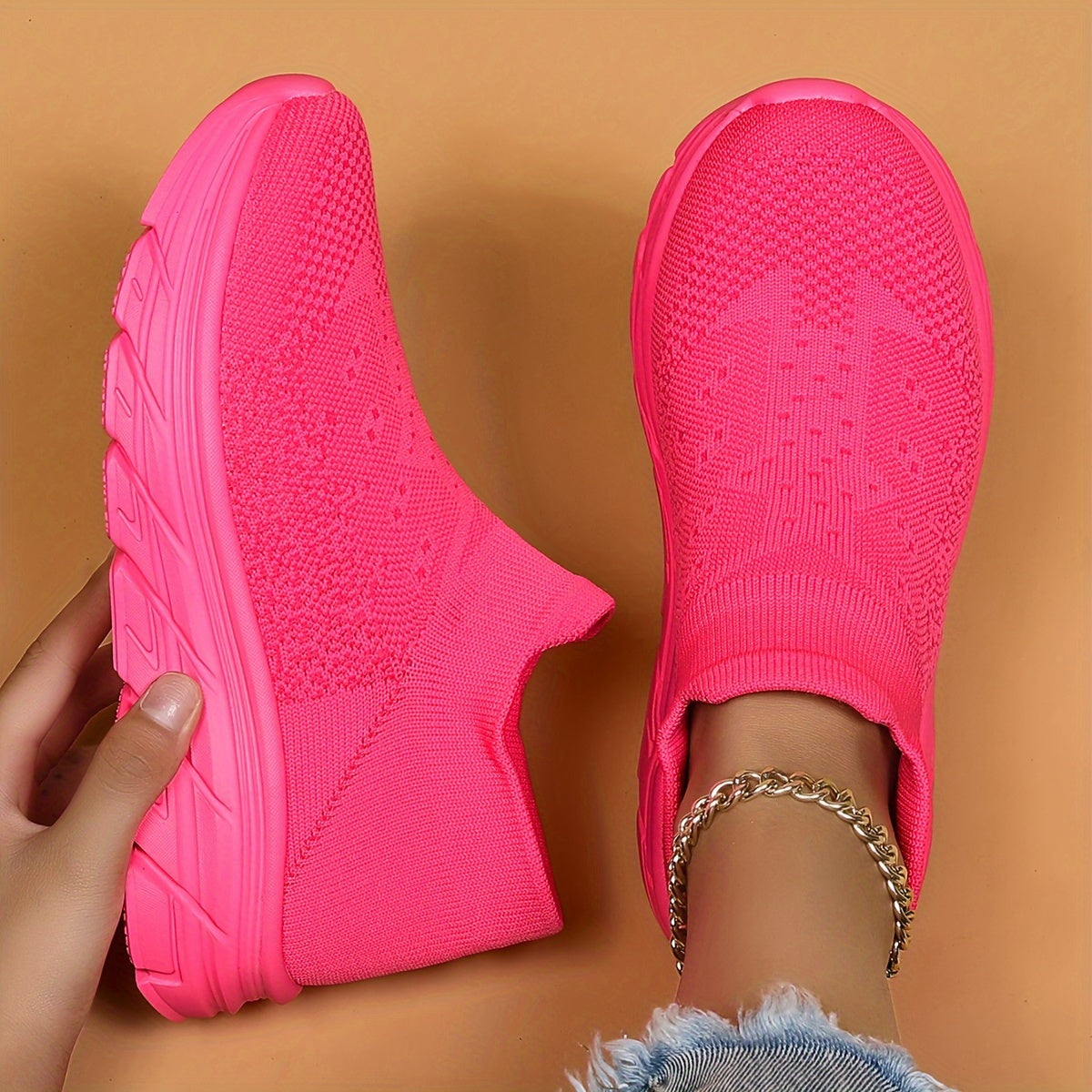 Breathable Mesh Running Shoes for Women | Size 5-12