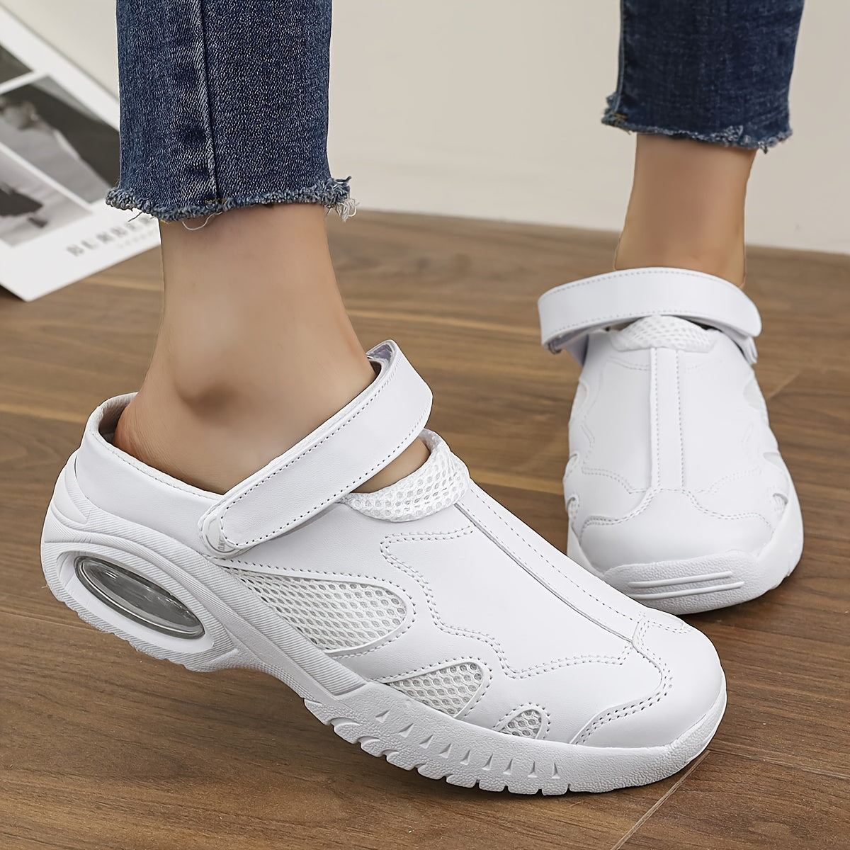 Breathable Air Cushion Nurse Shoes, Sizes 4.5-13